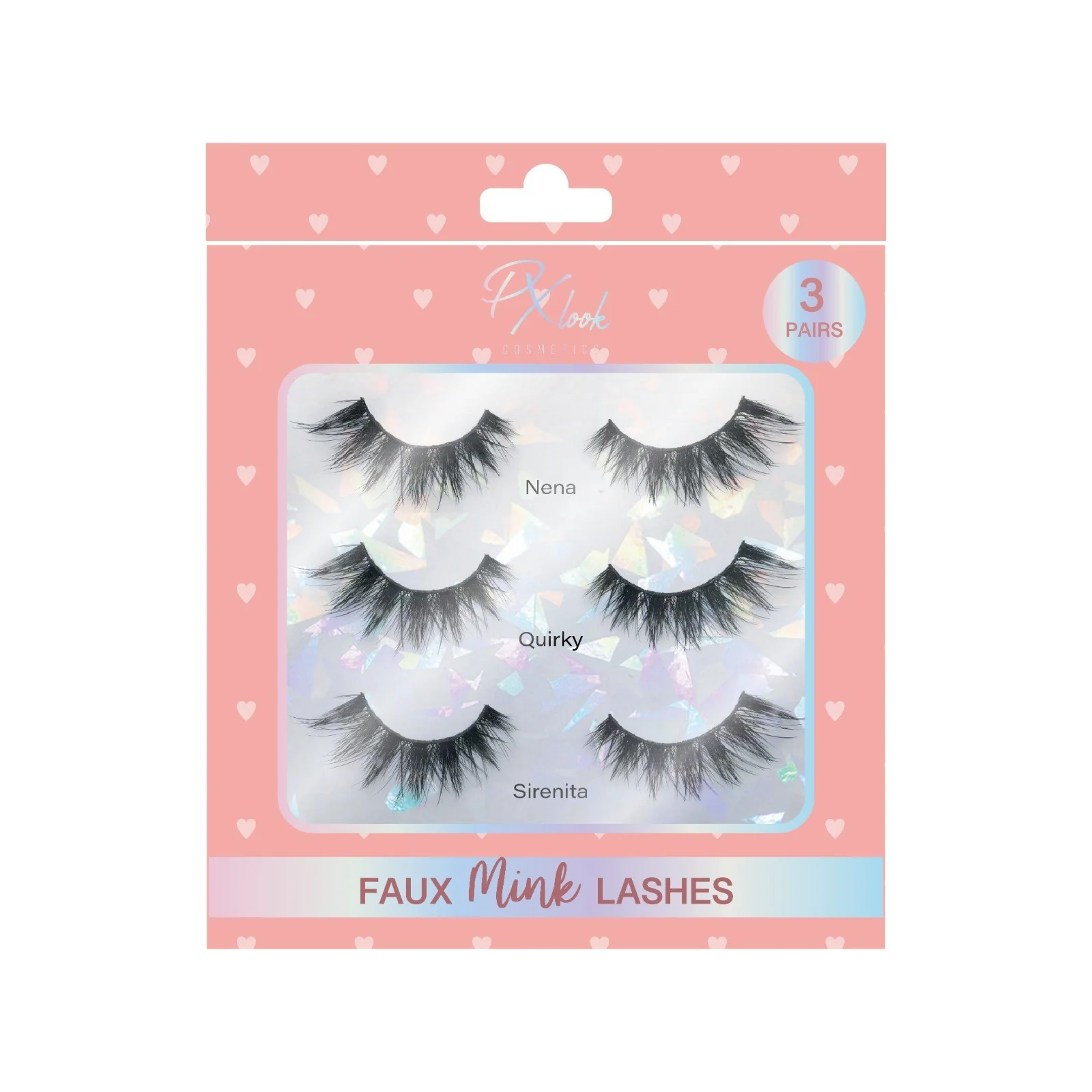 3 Pair Faux Mink Lashes Set - Image 3