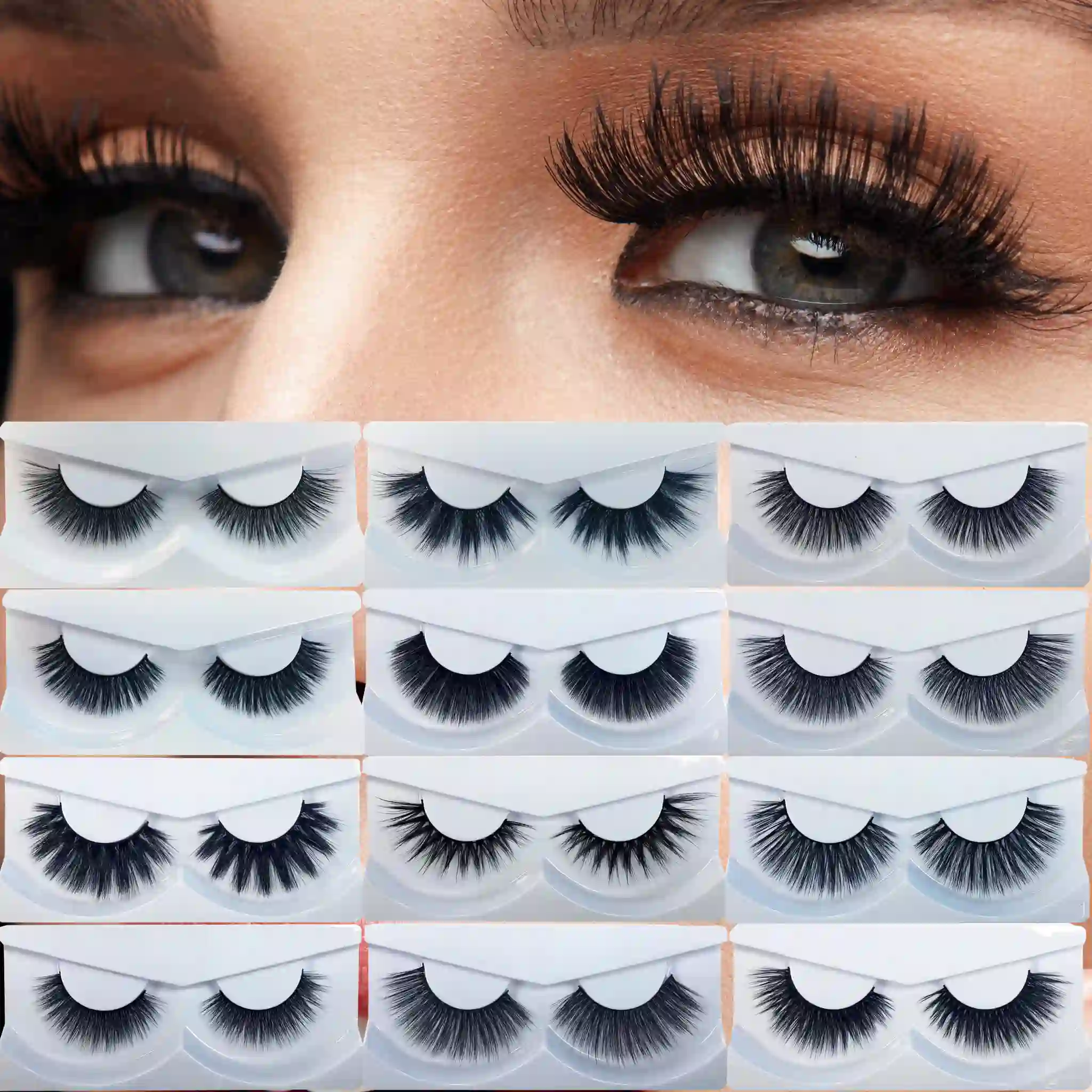 Faux Mink False Eyelashes - Image 6