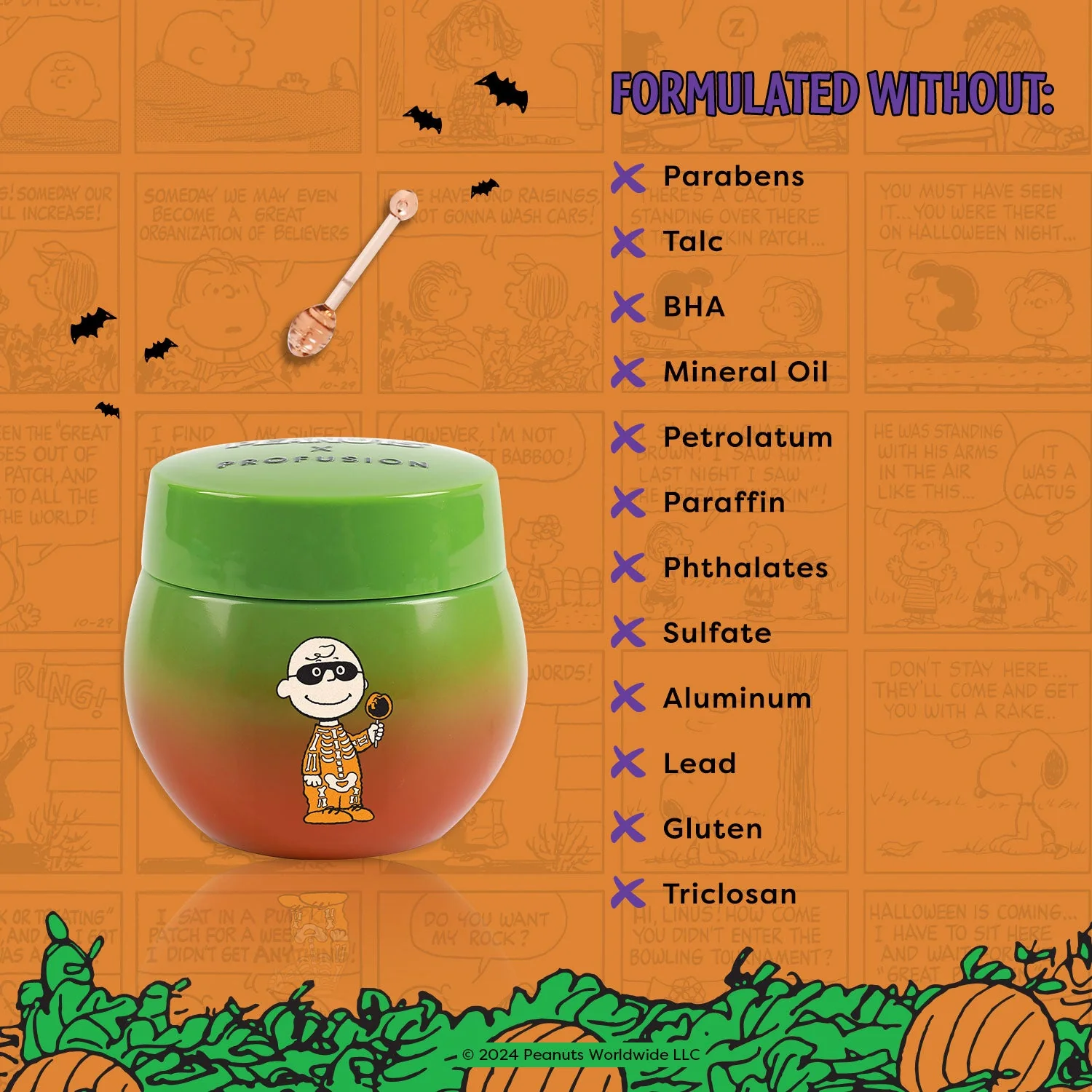 Peanuts Halloween | Apple Bobbing Overnight Lip Mask - Image 5