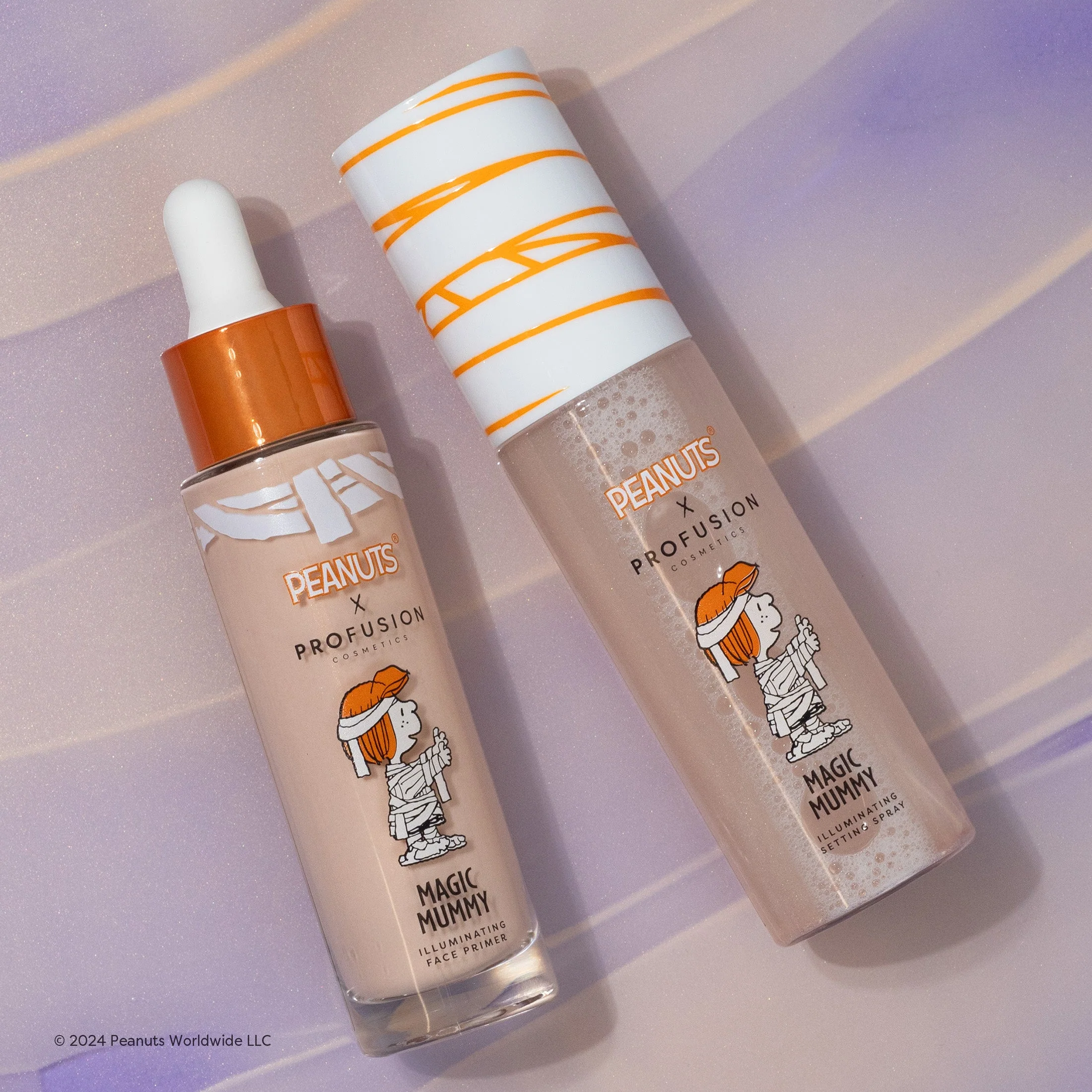 Peanuts Halloween | Magic Mummy Illuminating Face Primer & Setting Spray Set - Image 3