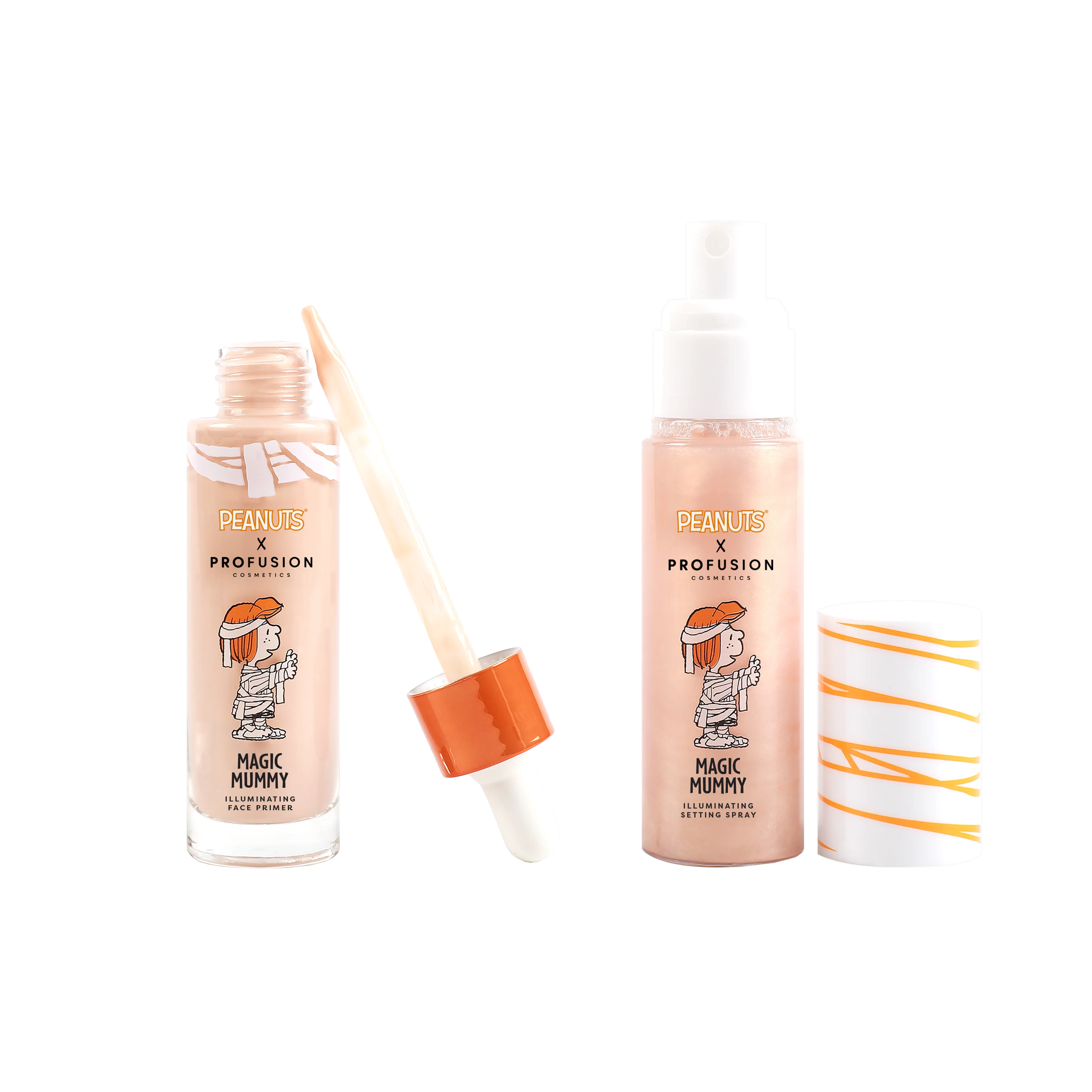 Peanuts Halloween | Magic Mummy Illuminating Face Primer & Setting Spray Set - Image 6