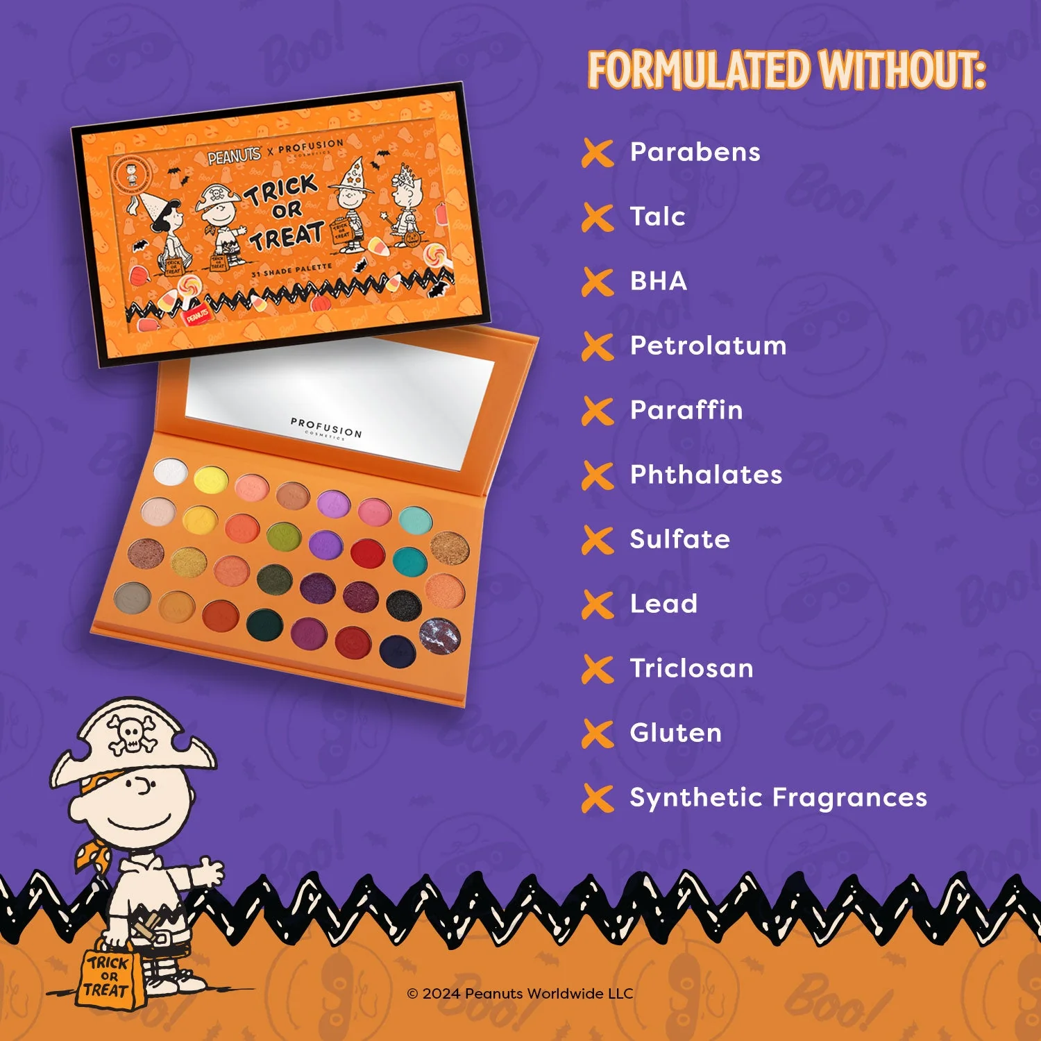 Peanuts Halloween | Trick or Treat 31 Shade Palette - Image 10