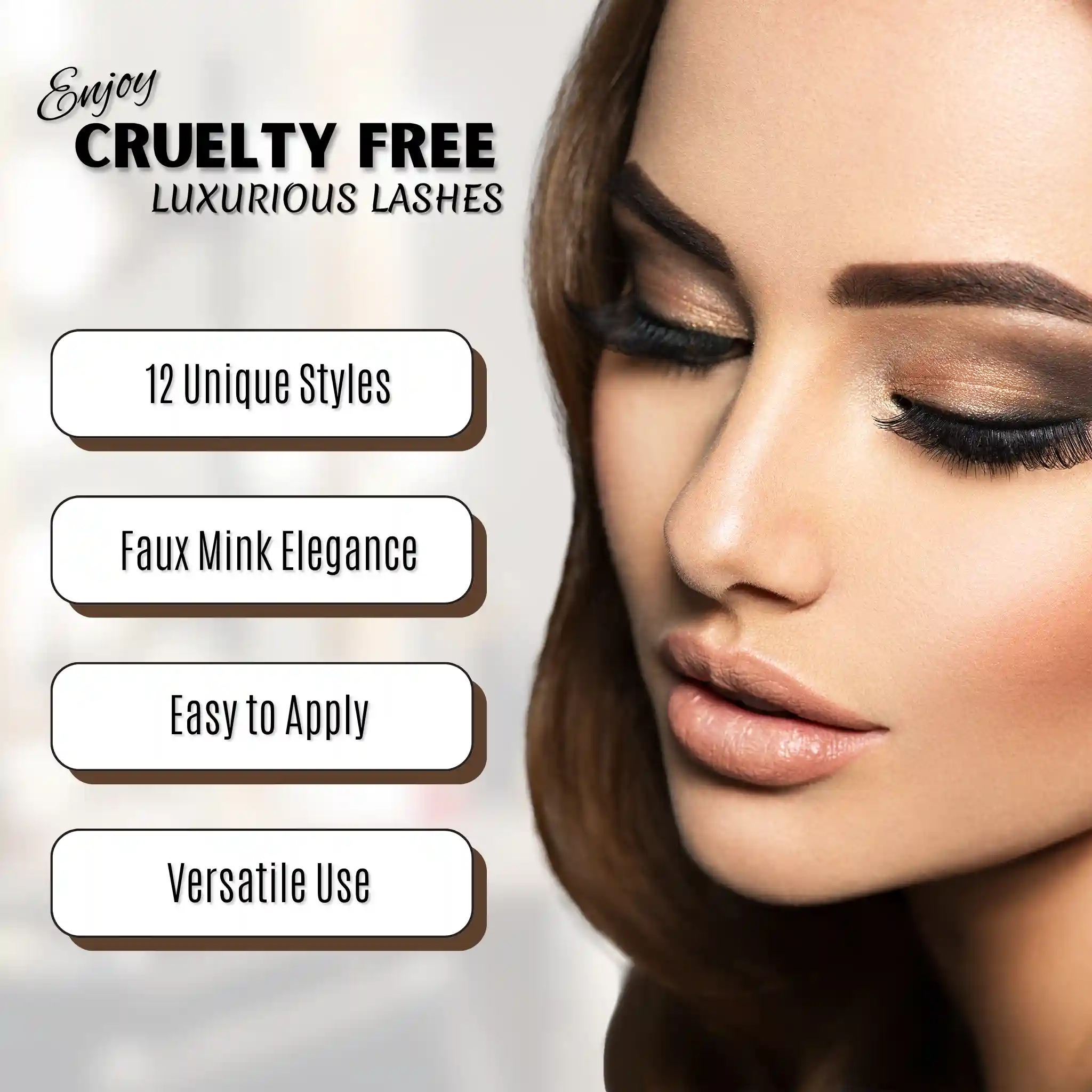 Zodiac Faux Mink Lashes Eyelashes - Image 3